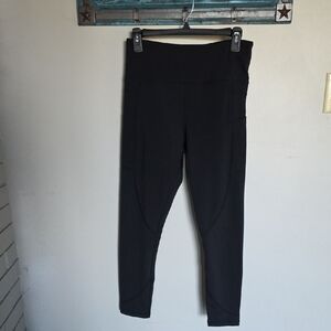 Zyia Black Women's Leggings With Pockets Size 8-10